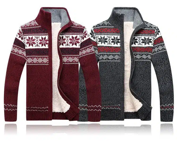 Aolamegs Men Sweater Fashion Autumn Winter Wool Cardigan Men's Casual Thick Warm Sweater Male 2017 Knitting Sweter Hombre M-3XL 13