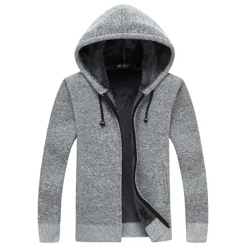 Cardigan Masculino 2017 New Winter Thick Warm Sweater Men Wool Sweaters High-quality Men's Hooded Loose Style Casual Coats XXXL 10