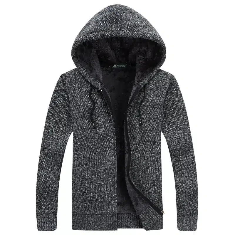 Cardigan Masculino 2017 New Winter Thick Warm Sweater Men Wool Sweaters High-quality Men's Hooded Loose Style Casual Coats XXXL 13