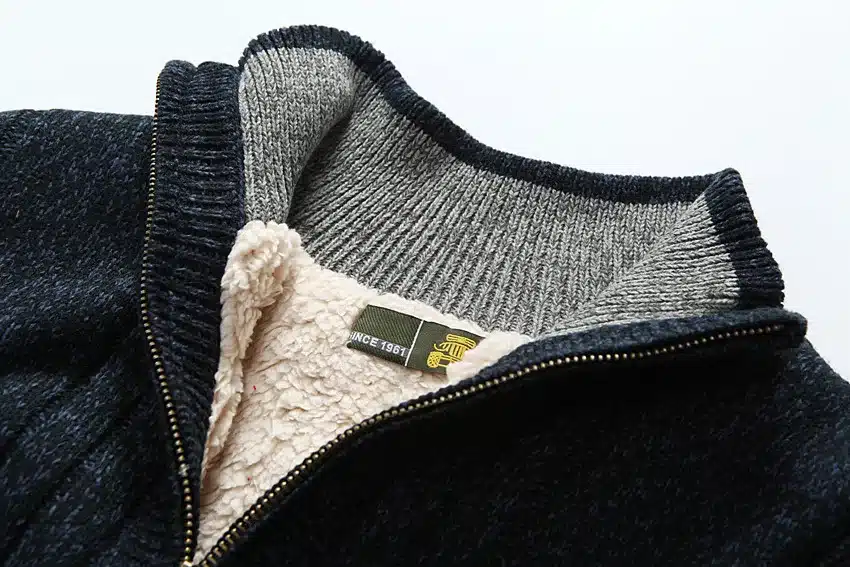 Men sweaters Long Sleeve Casual cardigan thick sweater knitting sweater outerwear coat winter for mans 8