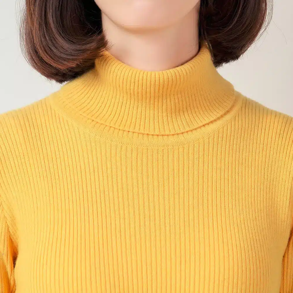 Adohon 2016 Fashion Spring Autumn Winter Cashmere Wool The Knitted Sweater Women 2015 Woman Turtleneck Long Sleeve S-XXXL size 14