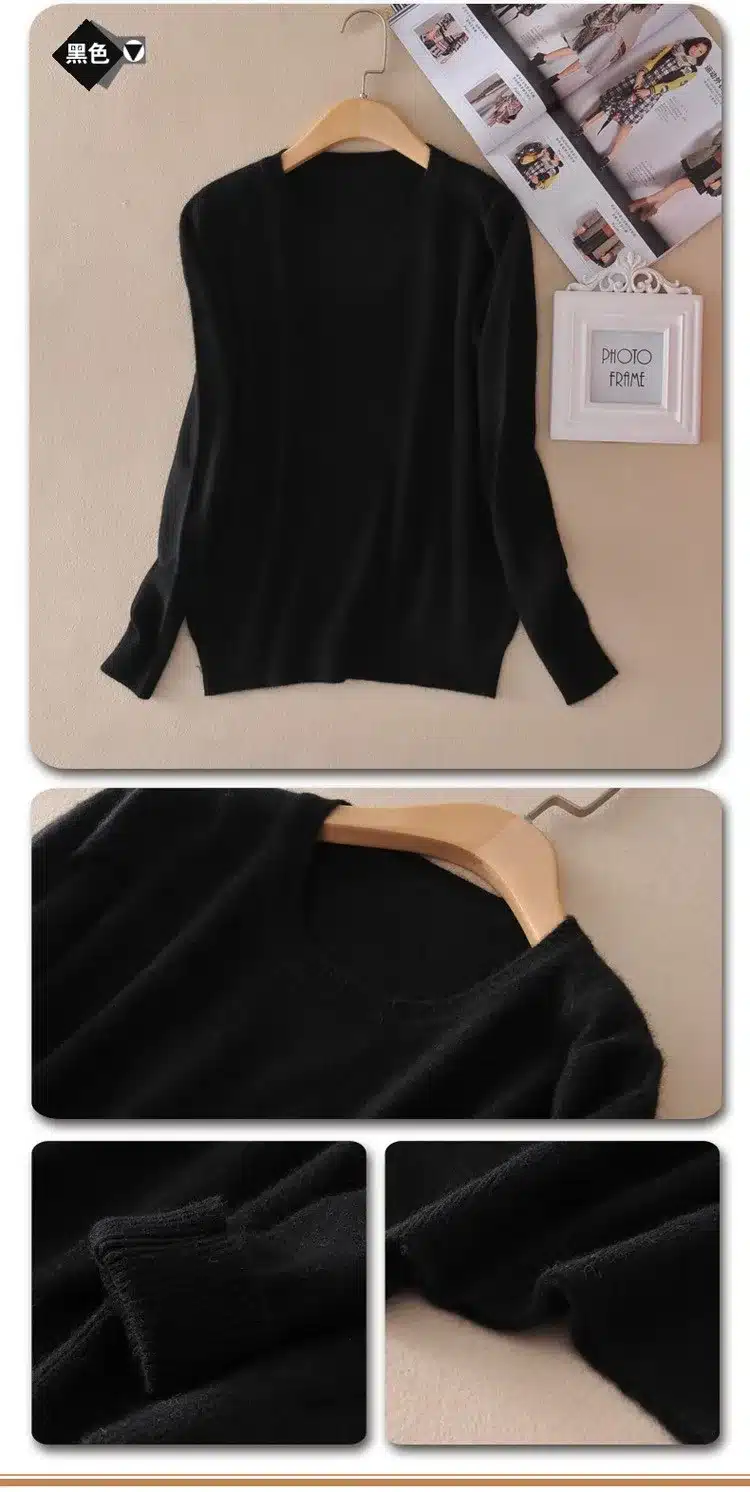 TAILOR SHEEP 2017 Cashmere wool Sweater Women solid color Pullover o-neck sweater Long sleeve Knitted clothes 20