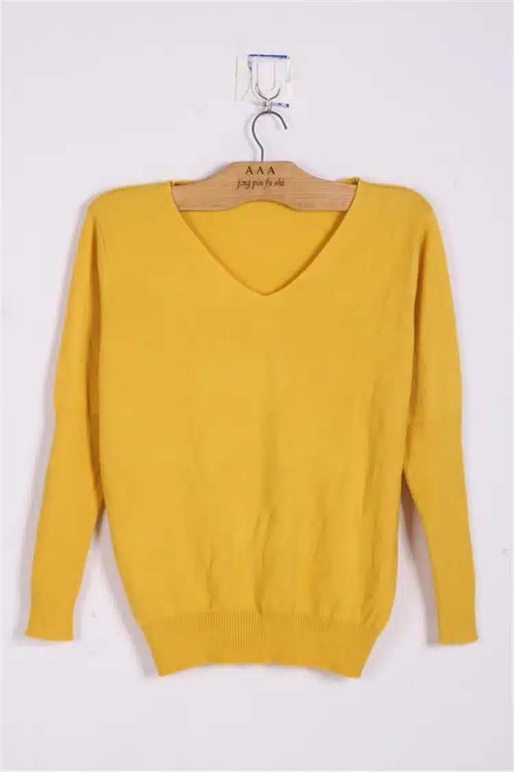 2017 Spring autumn cashmere sweaters women fashion sexy v-neck sweater loose 100% wool sweater batwing sleeve plus size pullover 22