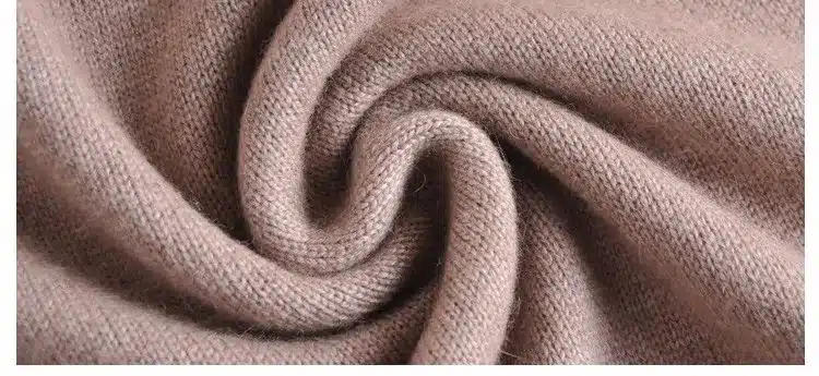 Lafarvie Loose Cashmere Blended Knitted Long Sweater Women Tops Autumn Winter Female Pullover Turtleneck Full Sleeve Solid Color 14