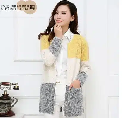 Hot Women Sweaters 2016 Autumn Winter Casual Cardigan Fashion Knitted Solid Slim Lovely Sweaters Elegant Candy Colors Cardigans 4