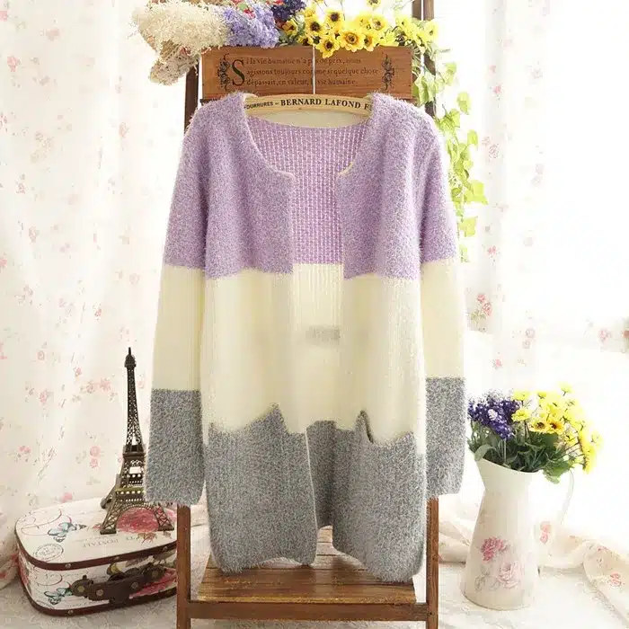 Hot Women Sweaters 2016 Autumn Winter Casual Cardigan Fashion Knitted Solid Slim Lovely Sweaters Elegant Candy Colors Cardigans 6