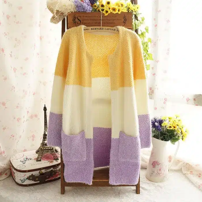 Hot Women Sweaters 2016 Autumn Winter Casual Cardigan Fashion Knitted Solid Slim Lovely Sweaters Elegant Candy Colors Cardigans 8