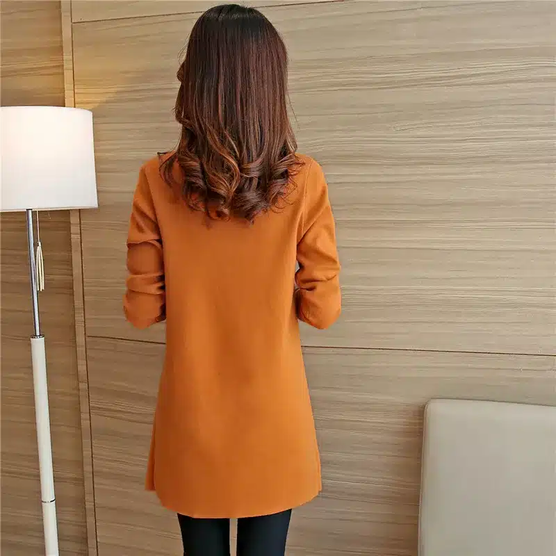 2017 NEW Women Knitted Sweater Fashion Spring Autumn Sexy Side Split Irregular Casual Pullover Sweater Lady Knitwear YAGENZ K320 22