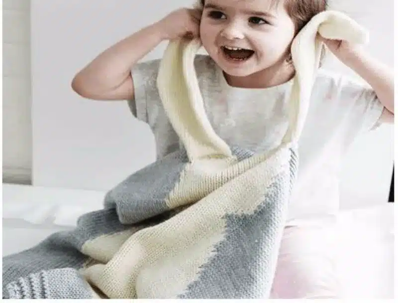 Baby Stroller Blanket Lovely Rabbit Crib Covers Accessories Kids Winter Knits Wool Blankets manta Bedding Kids bebek battaniye 9