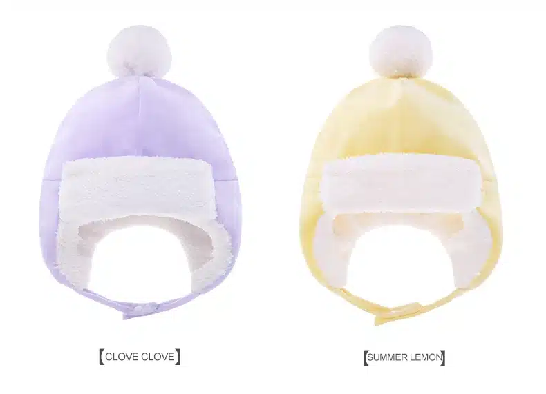 HH TU 3 Colors Toddlers Cool Baby Boy Girl Kids Infant Winter Pilot Aviator Warm Cap Hat Beanie Ear Flap Soft Hat 13