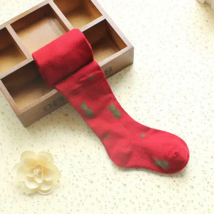 2016 Winter The New Fashion Girls Thicken Tights kids Cotton Wool Pantyhose Stocking Girls Cartoon Tight Warm Pantys 19