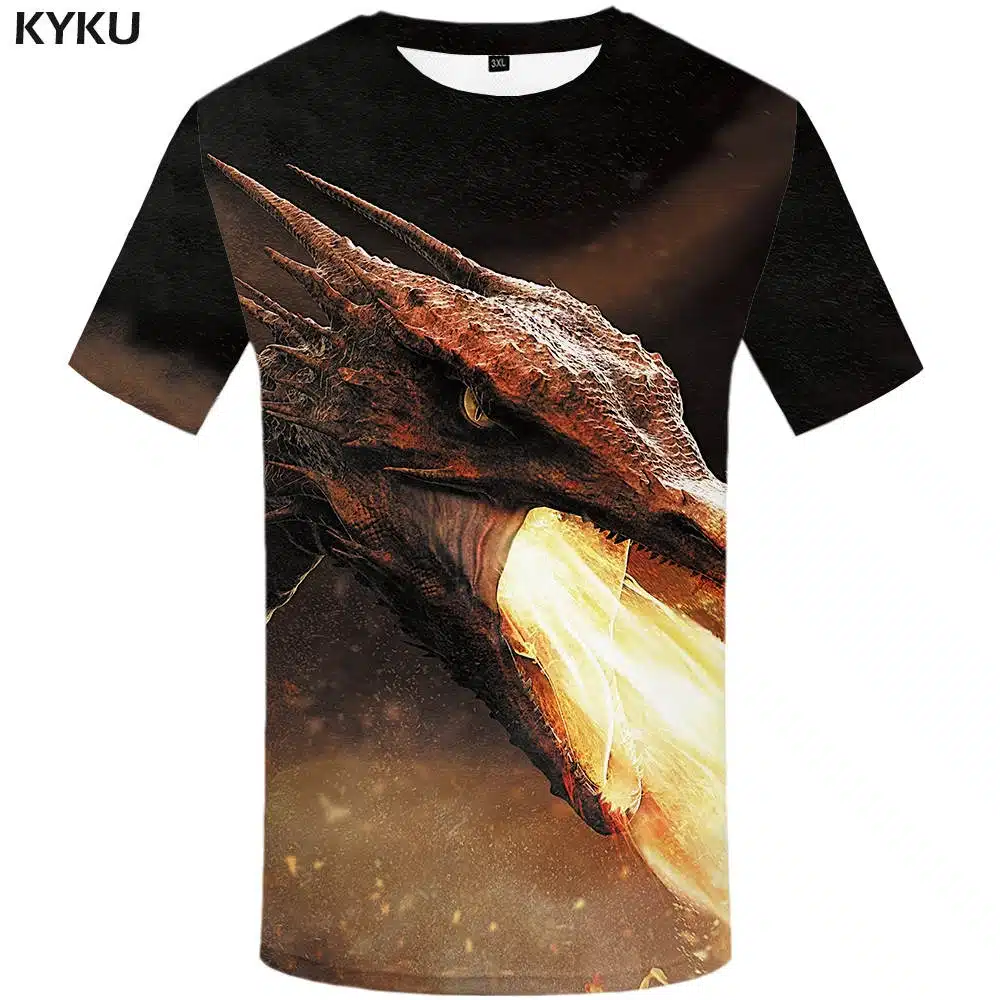 KYKU Brand Bear T Shirt Russia T-shirt Sturdy Tshirt Sexy Male Shirts 3d T-shirt Animal Mens Clothing Casual Shirt Men 18