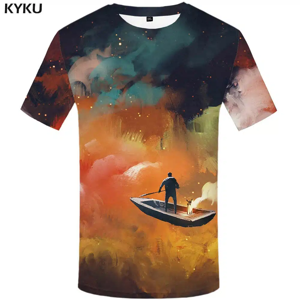 KYKU Brand Bear T Shirt Russia T-shirt Sturdy Tshirt Sexy Male Shirts 3d T-shirt Animal Mens Clothing Casual Shirt Men 20