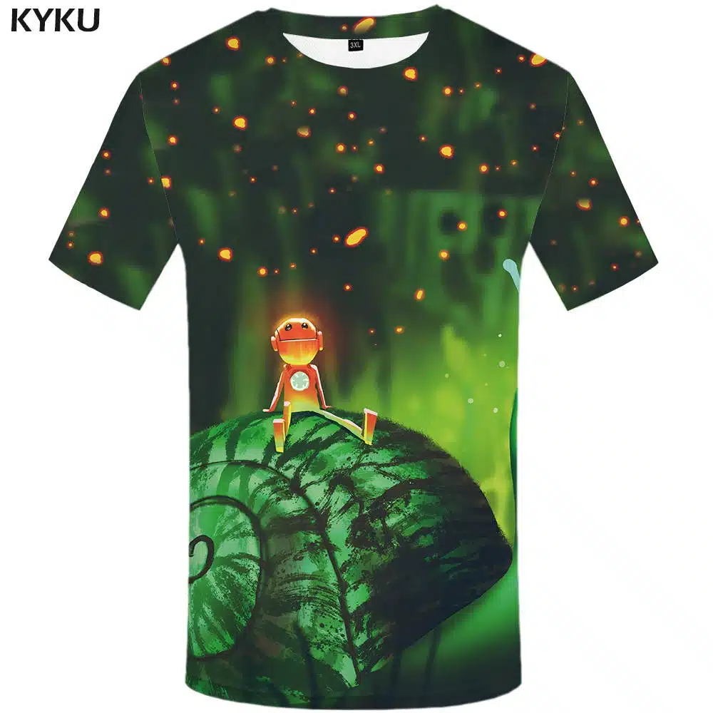 KYKU Brand Bear T Shirt Russia T-shirt Sturdy Tshirt Sexy Male Shirts 3d T-shirt Animal Mens Clothing Casual Shirt Men 22