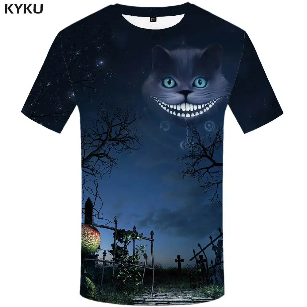 KYKU Brand Bear T Shirt Russia T-shirt Sturdy Tshirt Sexy Male Shirts 3d T-shirt Animal Mens Clothing Casual Shirt Men 38