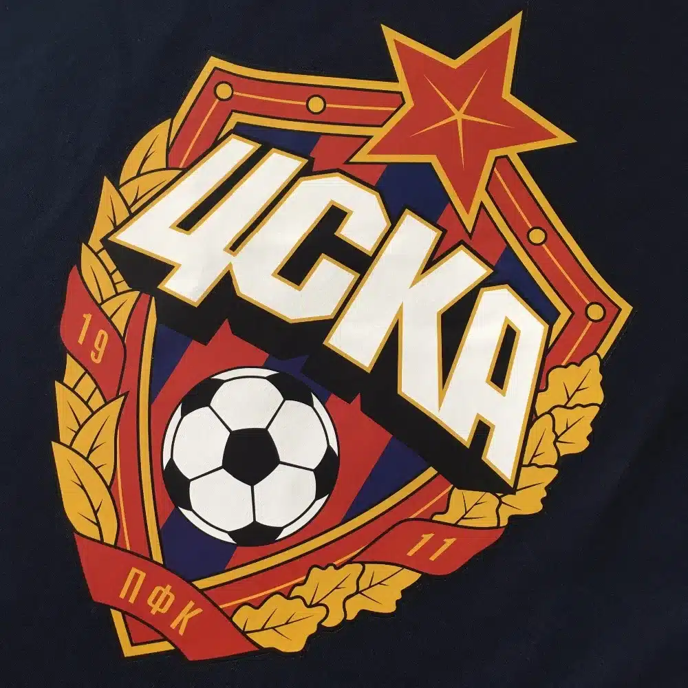 The central cska Moscow Russia LOGO T-shirt Top Lycra Cotton Men T shirt New Design High Quality 10