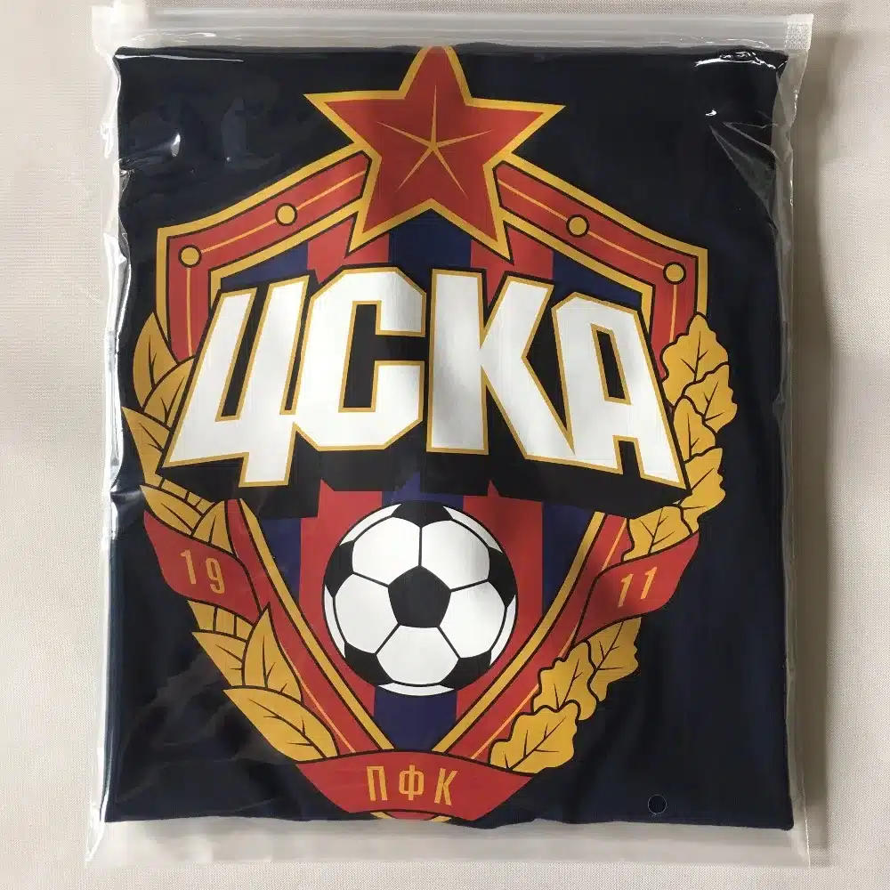 The central cska Moscow Russia LOGO T-shirt Top Lycra Cotton Men T shirt New Design High Quality 12