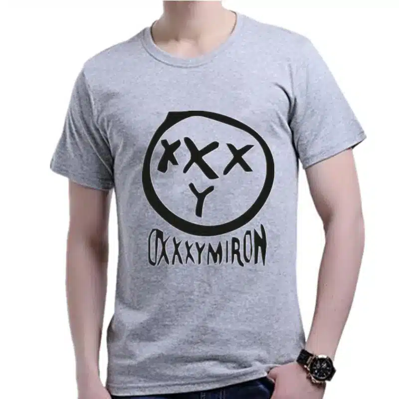 OXXXYMIRON Men T Shirt Cotton Short Sleeve Russia Rapper Band Hip Hop T-Shirt For Man Mens Casual Top Tees Brand Clothing Tshirt 8