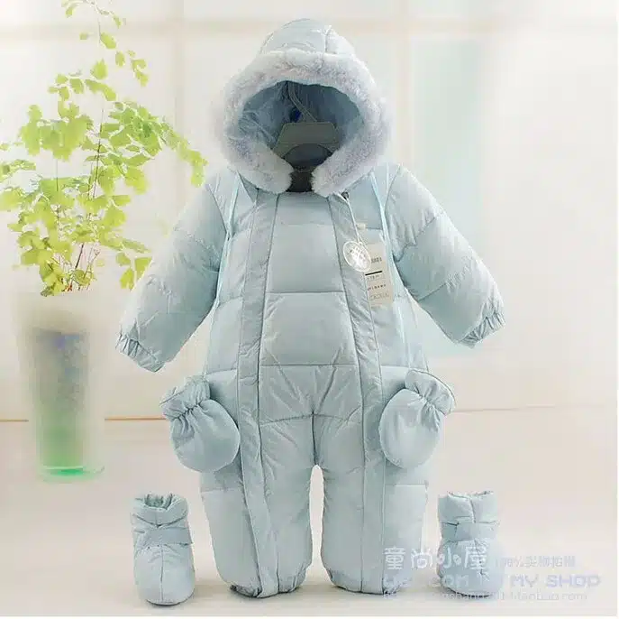 2017 Russia baby girls clothes , winter feather clothing thicken down baby boys clothes newborn down snowsuits infantil overalls 21