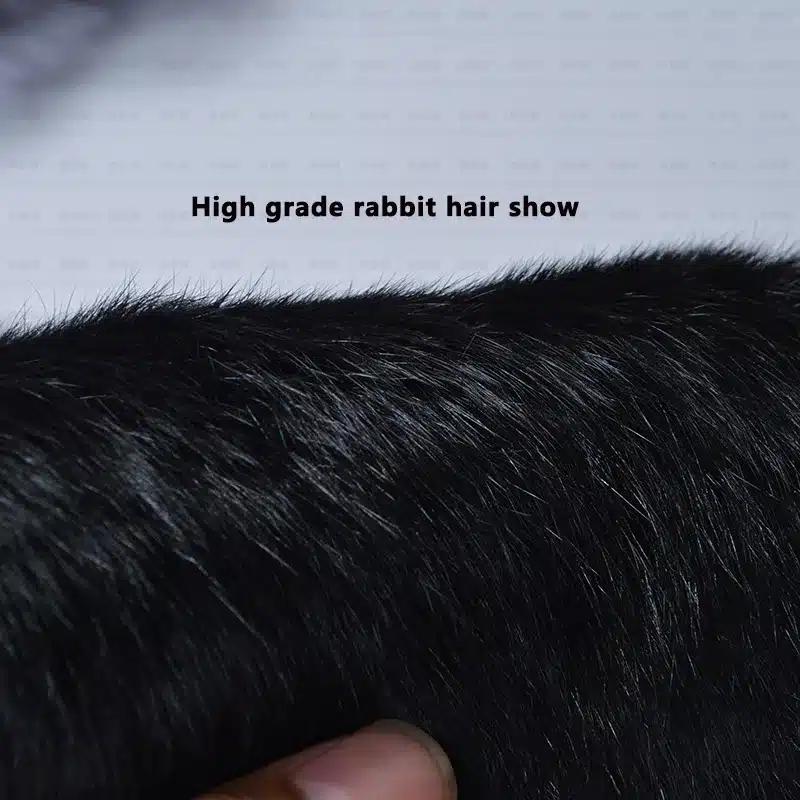 New pattern Real Rabbit fur coat Fox feather collar Belted Fox cuff Large size winter Russia Woman fashion Warm Pockets 5XL coat 19