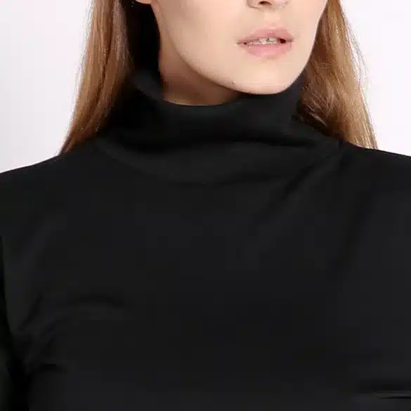 russia break out autumn winter fashion clothes women black turtleneck long sleeve casual dress sexy bocy con dress vestido longo 11