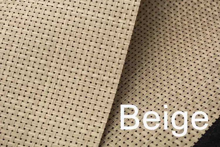 4 Pcs/lot weave Placemat fashion pvc dining table mat disc pads bowl pad coasters waterproof table cloth pad slip-resistant pad 10