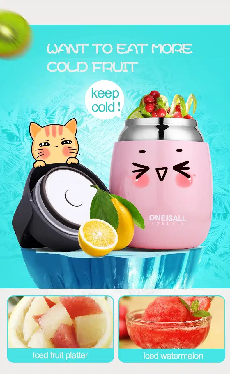 Premium Quality Food Flask Thermos Food Container Thermos Bottle for Soup with Thermo Bag Vacuum flask Insulated Stew Pot 60