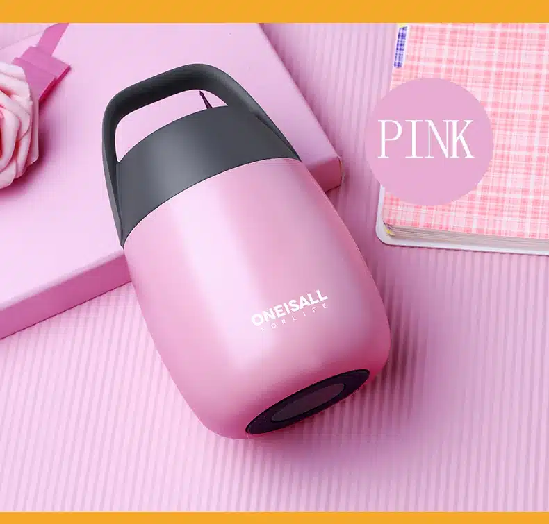 Premium Quality Food Flask Thermos Food Container Thermos Bottle for Soup with Thermo Bag Vacuum flask Insulated Stew Pot 92