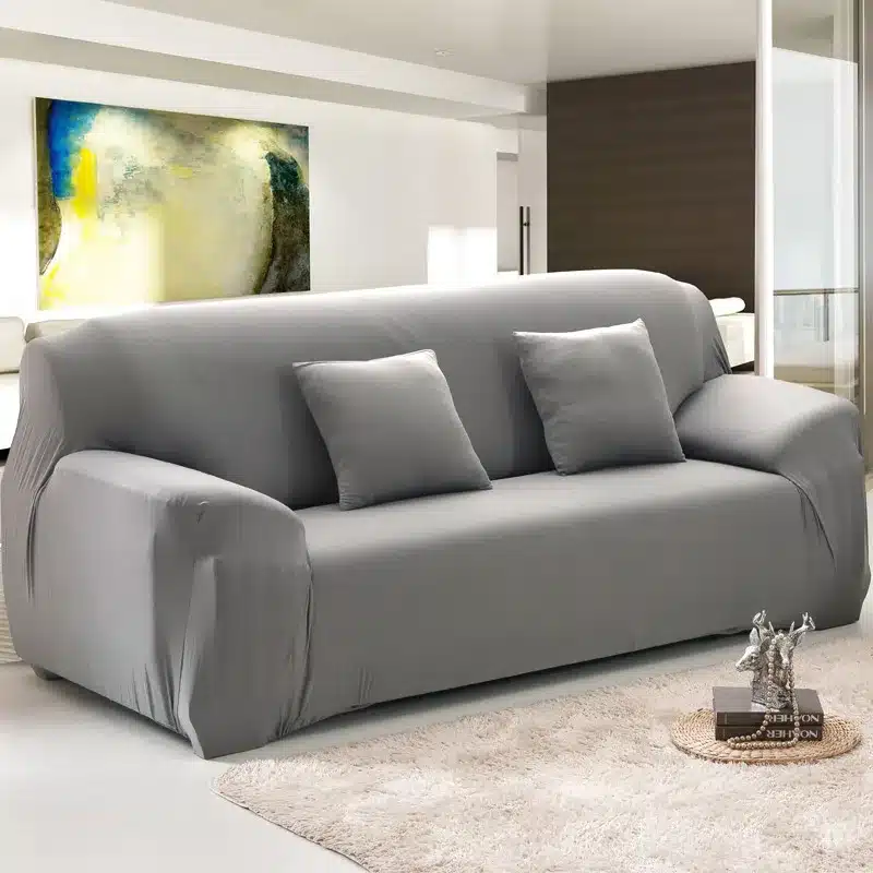 Sofa Cover Big Elasticity 100% Polyester Spandex Stretch Couch Cover Loveseat Sofa Towel Furniture Cover Machine Wash 22