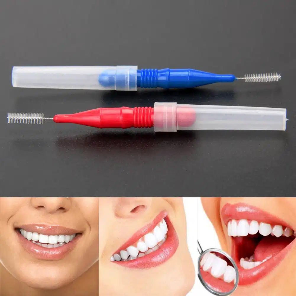 30pcs Soft Interdental Brush Oral Hygiene Tooth Flossing Tooth Pick Interdental Cleaners Dental Brush Tooth Floss Cleaning Tool 13