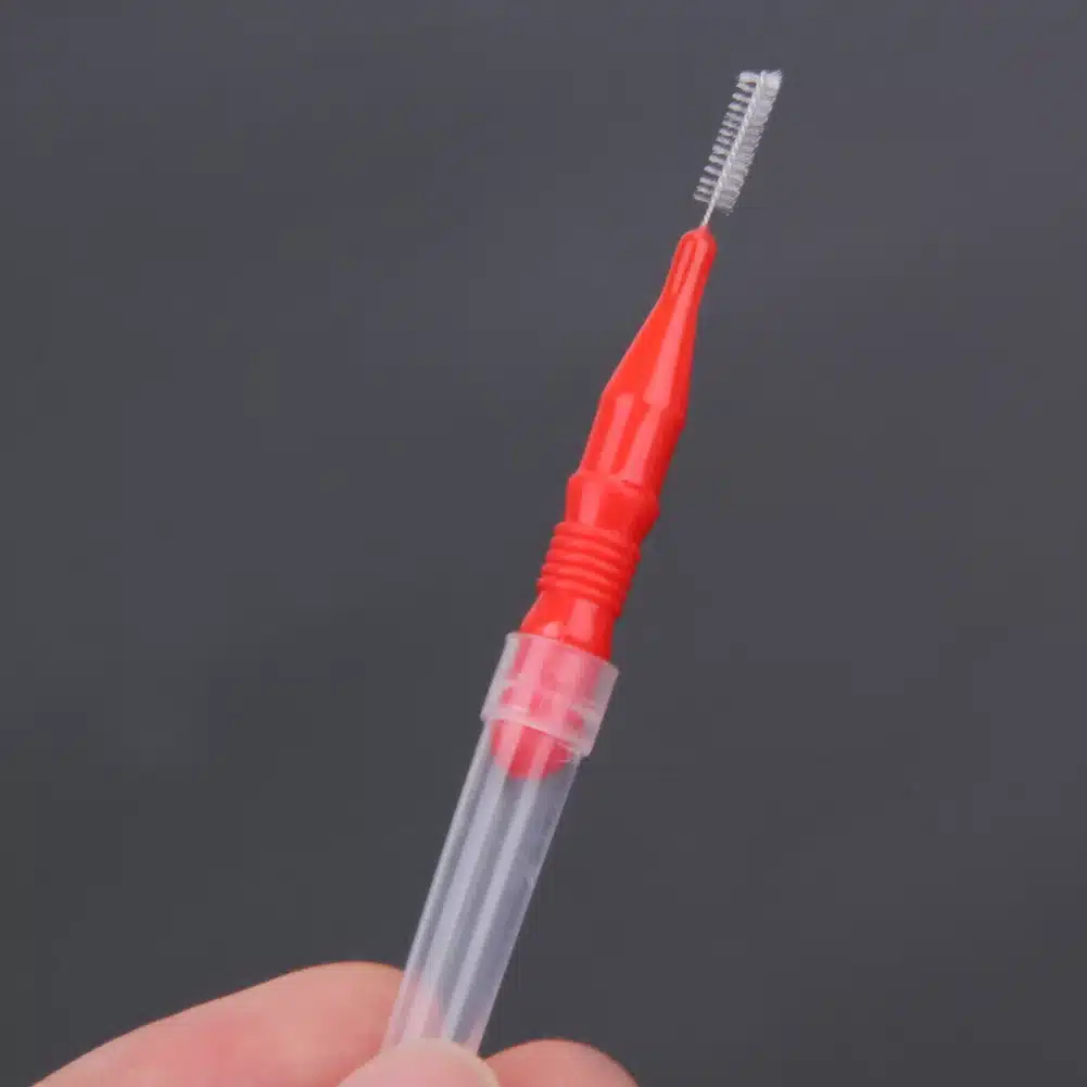 30pcs Soft Interdental Brush Oral Hygiene Tooth Flossing Tooth Pick Interdental Cleaners Dental Brush Tooth Floss Cleaning Tool 25