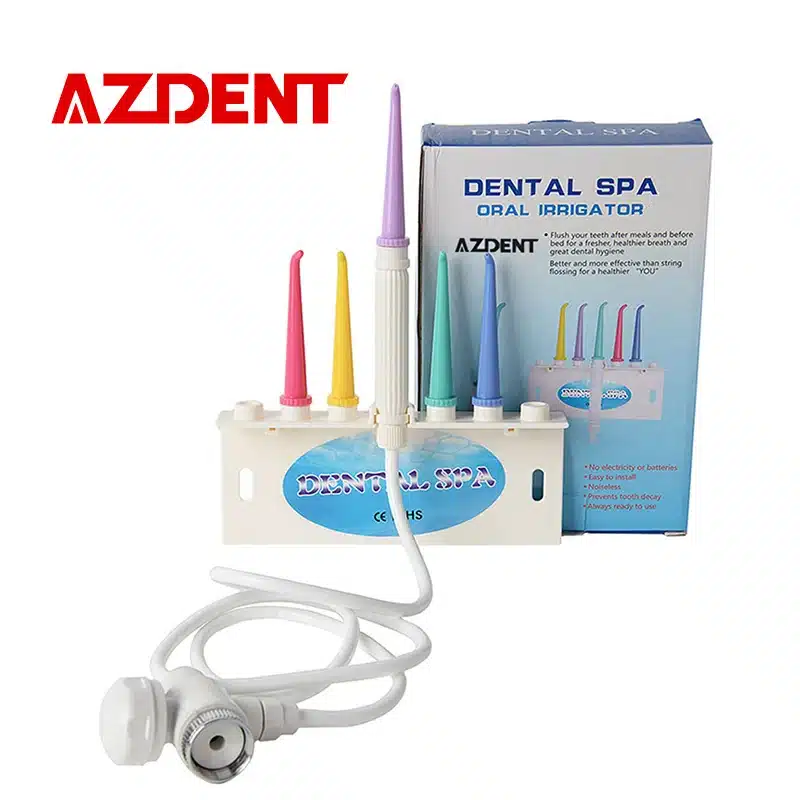AZDENT Hot Dental Water Floss Oral Irrigator Jet Interdental Brush Tooth Dental Flosser SPA Cleaner Teeth Toothbrush Cleaning 1