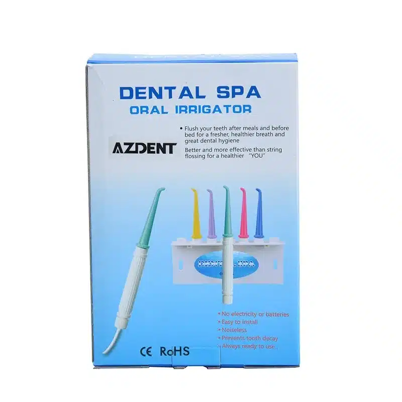 AZDENT Hot Dental Water Floss Oral Irrigator Jet Interdental Brush Tooth Dental Flosser SPA Cleaner Teeth Toothbrush Cleaning 6