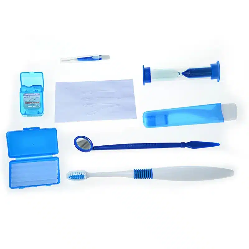 AZDENT Professional Teeth Whitening Strips Teeth Whitening Kit Tooth Brush Interdental brush Floss Oral Care Kit Oral Clean tool 11