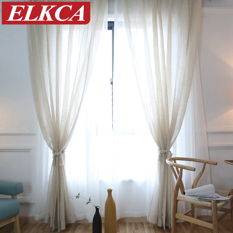 Elegantsed valged kardinad