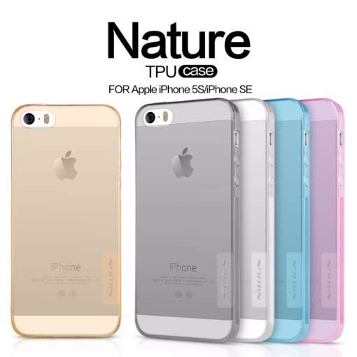 läbipaistvad iphone 5s ümbrised erinevates värvitoonides