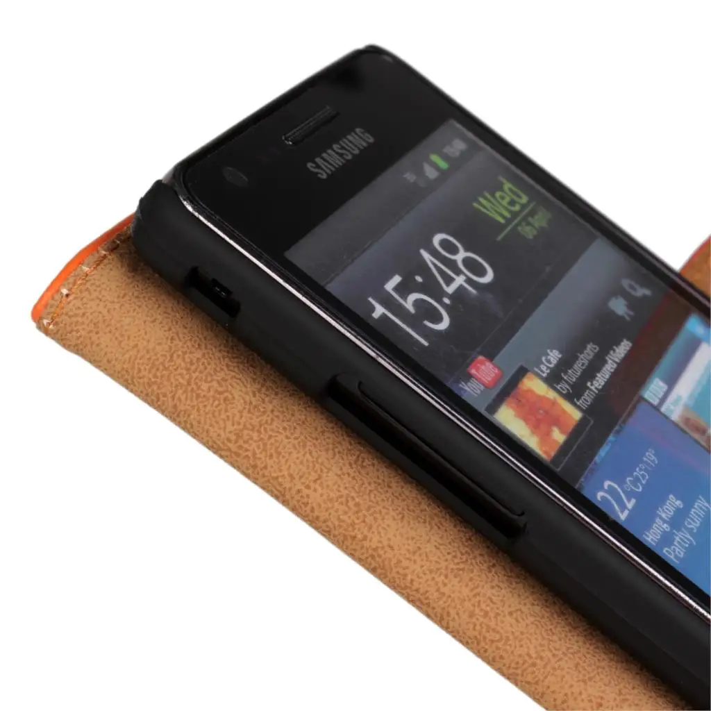 High quality Retro leather phone case wallet flip cover Card holder cover case for Samsung Galaxy S2 i9100 i9103 GG 11