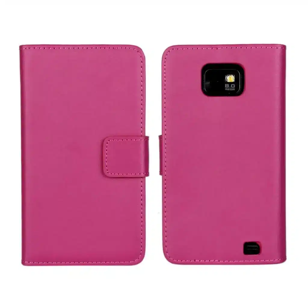 High quality Retro leather phone case wallet flip cover Card holder cover case for Samsung Galaxy S2 i9100 i9103 GG 17