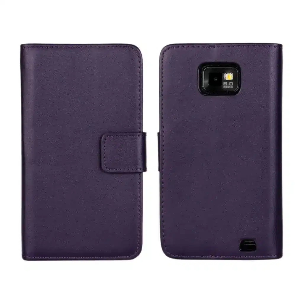 High quality Retro leather phone case wallet flip cover Card holder cover case for Samsung Galaxy S2 i9100 i9103 GG 19