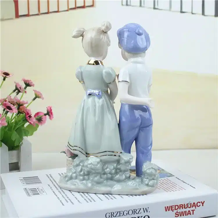 ceramic dolls for girls loves home decor crafts room decoration handicraft kids porcelain figurines wedding decorations 24