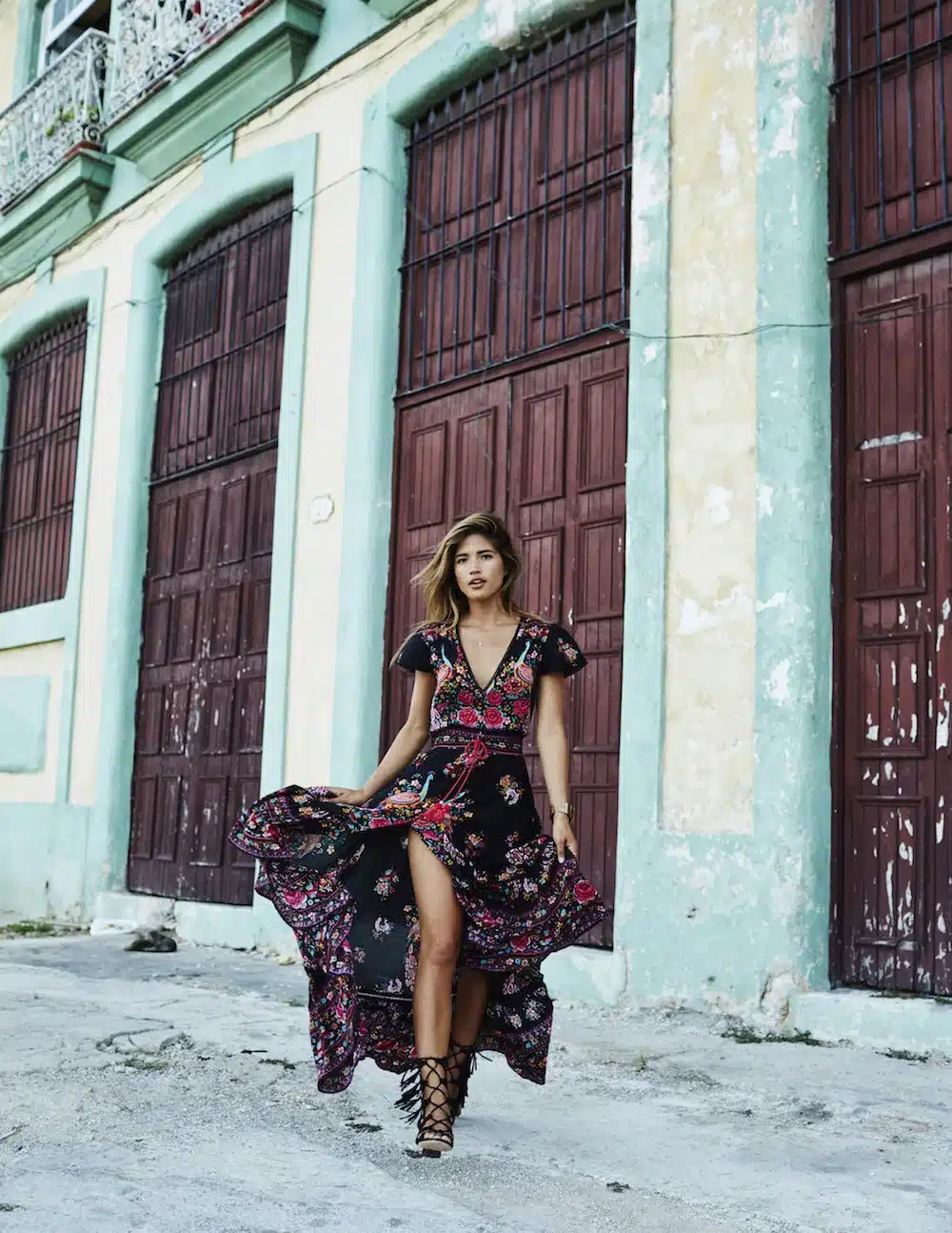 2017 Summer Boho Dress Ethnic Sexy Print Retro Vintage Dress Tassel Beach Dress Bohemian Hippie Dress Robe vintage Vestidos 16