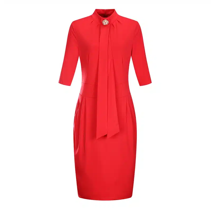 2017 New Designer Dress Women Plus Size Vestidos Felame Ladies Turtleneck 6XL Knee Length Oversized Sexy Knee Length Dress Party 20