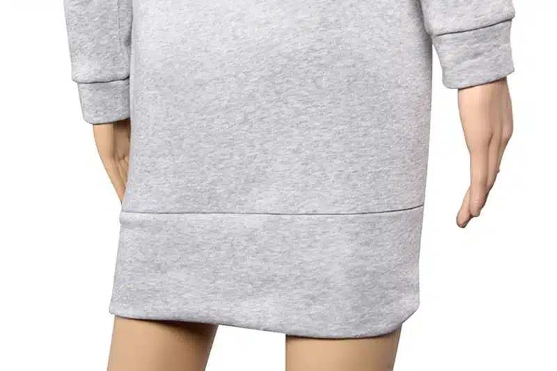 Fashion Autumn Dresses Women Hoodie Dress Pocket Long Sleeve Mini Dress Casual Dress Women Clothing Vestidos De Festa LJ5841E 25