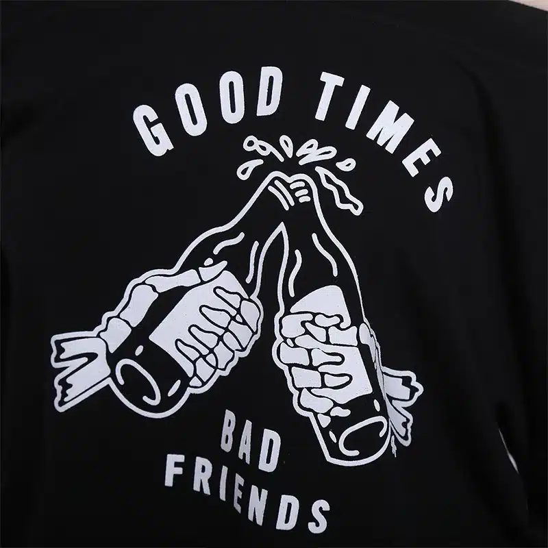Skeleton T Shirt Women Sexy Off The Shoulder Tops Blusa Black Punk Long Sleeve T-shirt 2017 Poleras De Mujer LF03 50