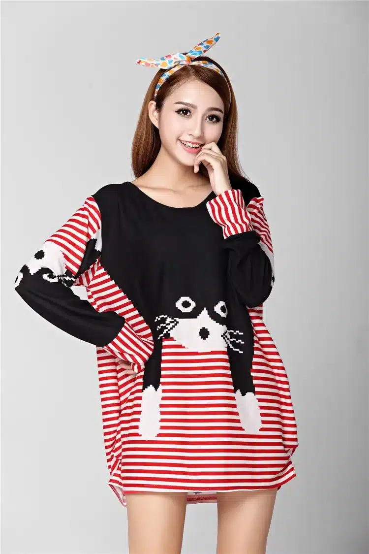 NEW 2018 autumn summer women casual long sleeve t shirt tops & tees plus size loose fashion tunic t-shirt big large XL-5XL 6