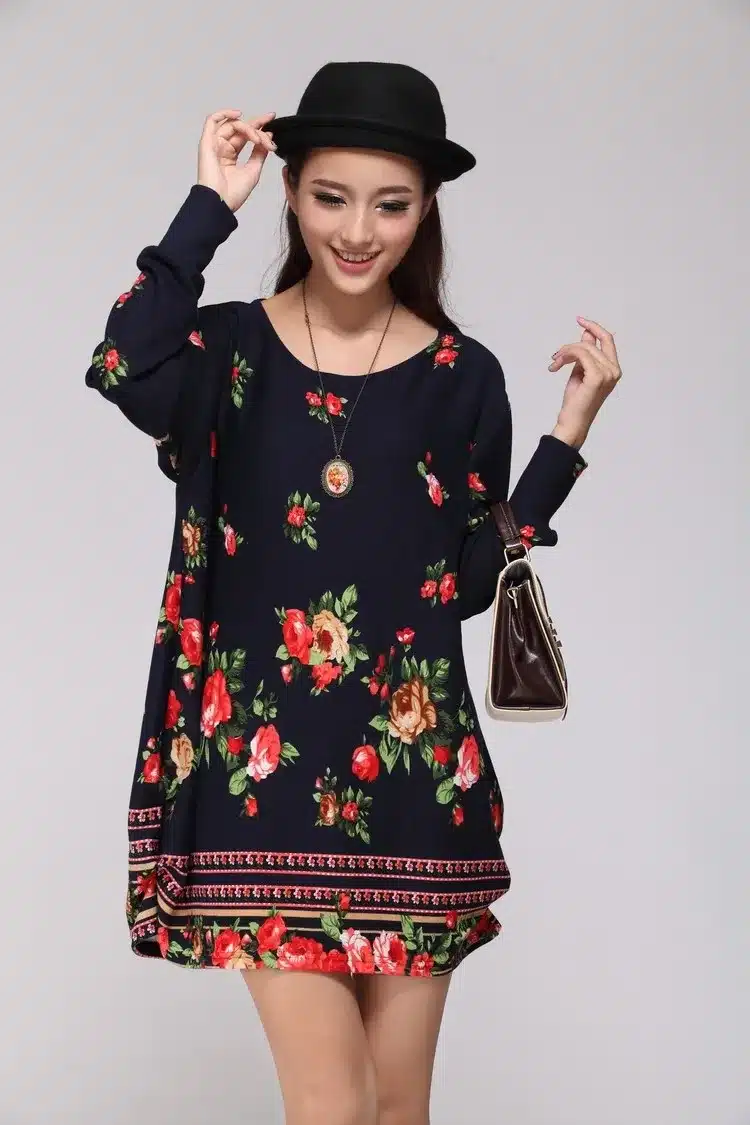 NEW 2018 autumn summer women casual long sleeve t shirt tops & tees plus size loose fashion tunic t-shirt big large XL-5XL 13