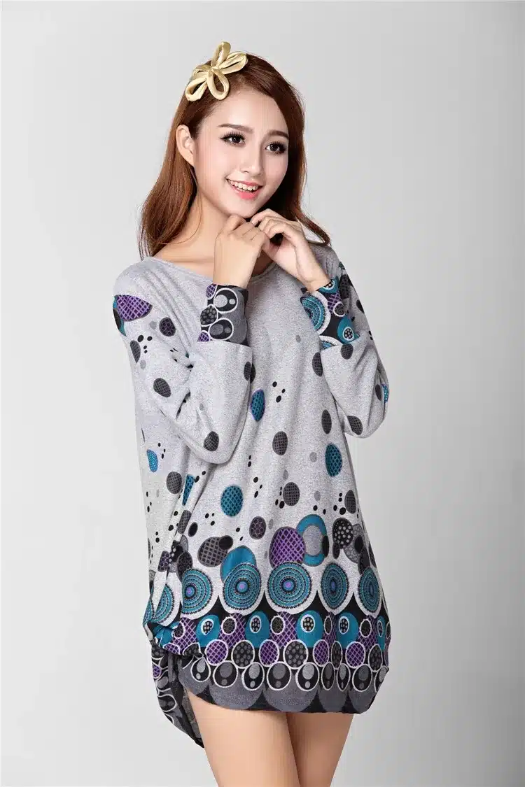 NEW 2018 autumn summer women casual long sleeve t shirt tops & tees plus size loose fashion tunic t-shirt big large XL-5XL 16