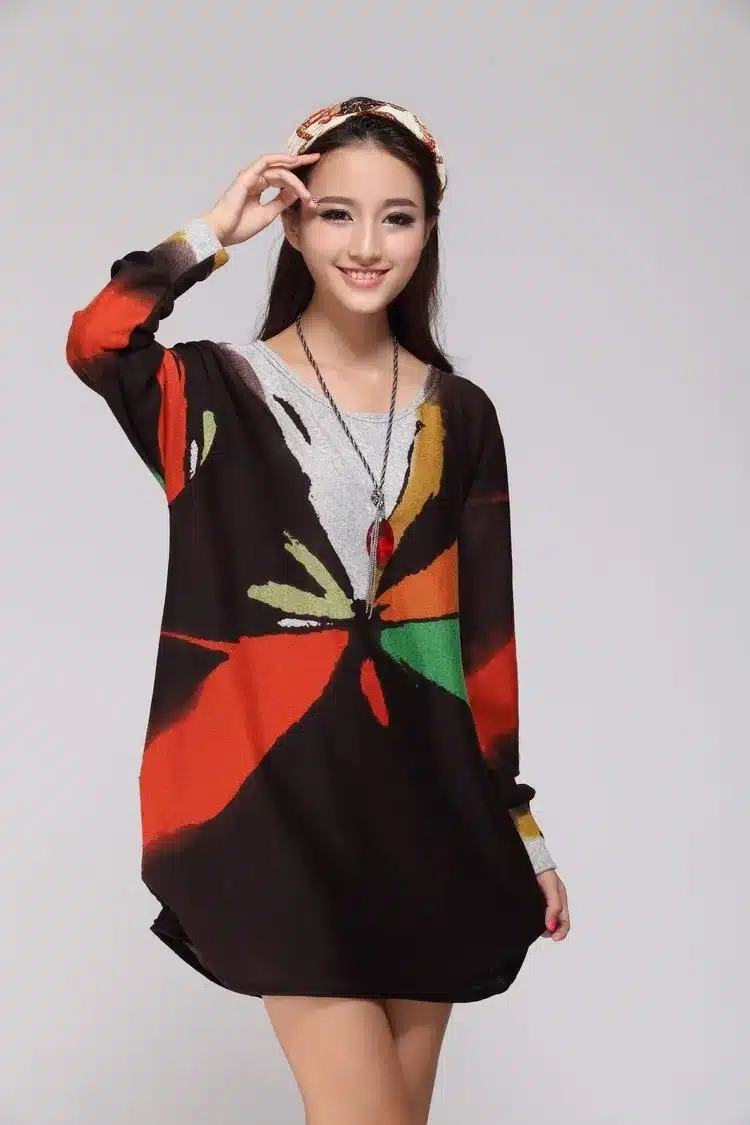 NEW 2018 autumn summer women casual long sleeve t shirt tops & tees plus size loose fashion tunic t-shirt big large XL-5XL 21