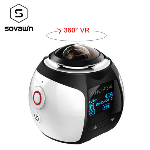 Veekindel 360 kraadine spordikaamera