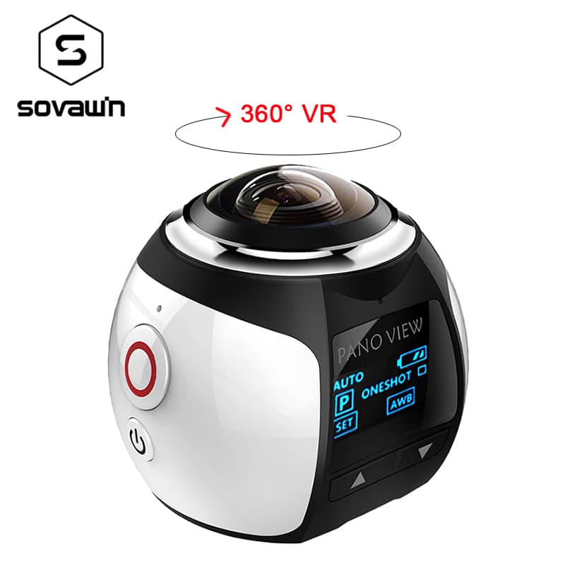 Veekindel 360 kraadine spordikaamera